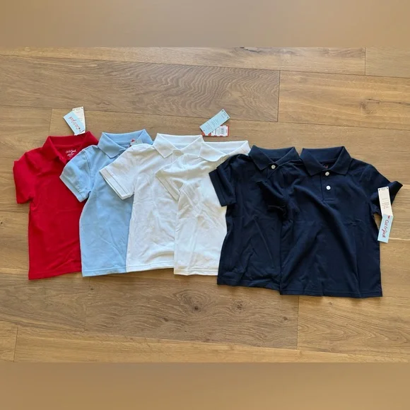 Lot of XS(4/5) Boys Uniform Polos - Picture 1 of 2